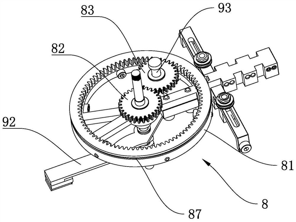 Linear manipulator including planetary row transmission structure