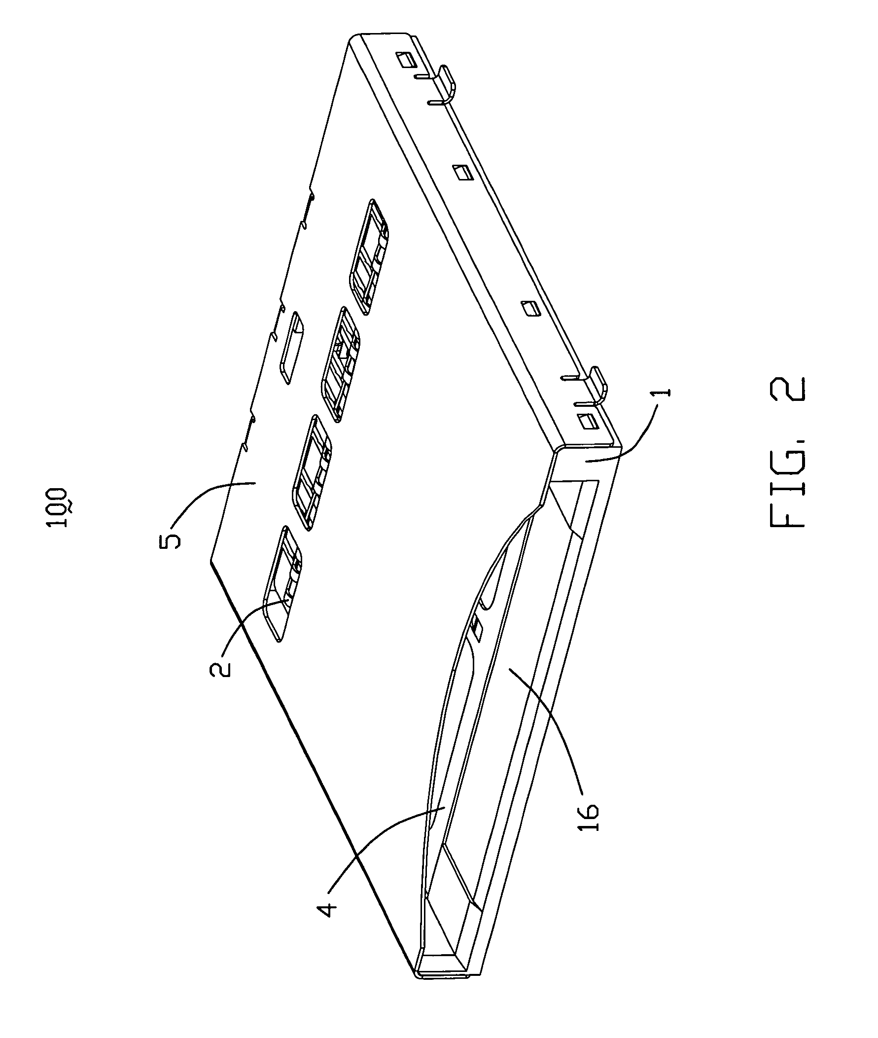 Memory card connector with improved switch contacts for stably detection of card insertion or removal
