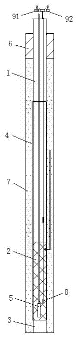Gas pumping-injecting interactive type foundation pit precipitation system and precipitation method thereof