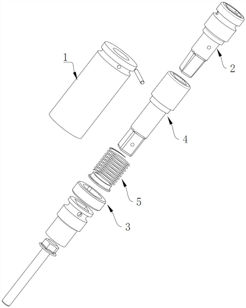 Anti-seizure screw tightening extension rod