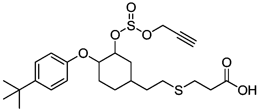 Propargite hapten and synthesis method and application thereof