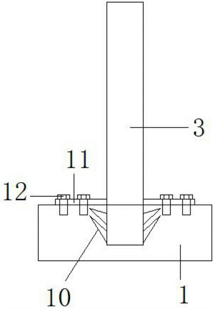 Combined column system with steel structure and connecting method thereof