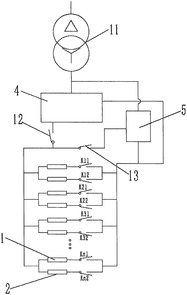 Special system for lighting and fault warning of wind power fan tower