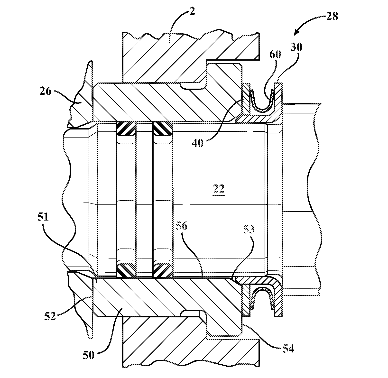 Actuation pivot shaft face seal