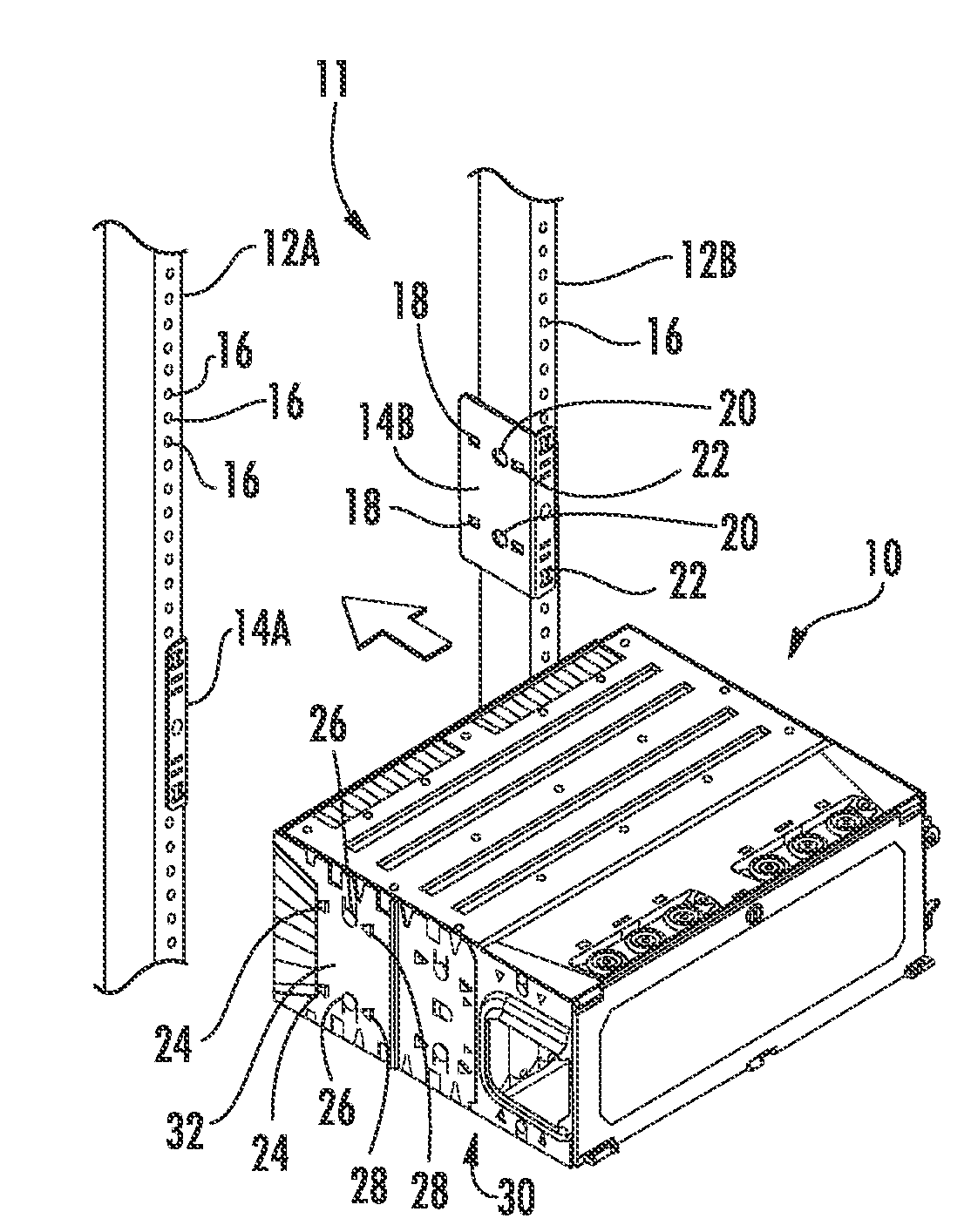 Removable fiber management sections for fiber optic housings, and related components and methods