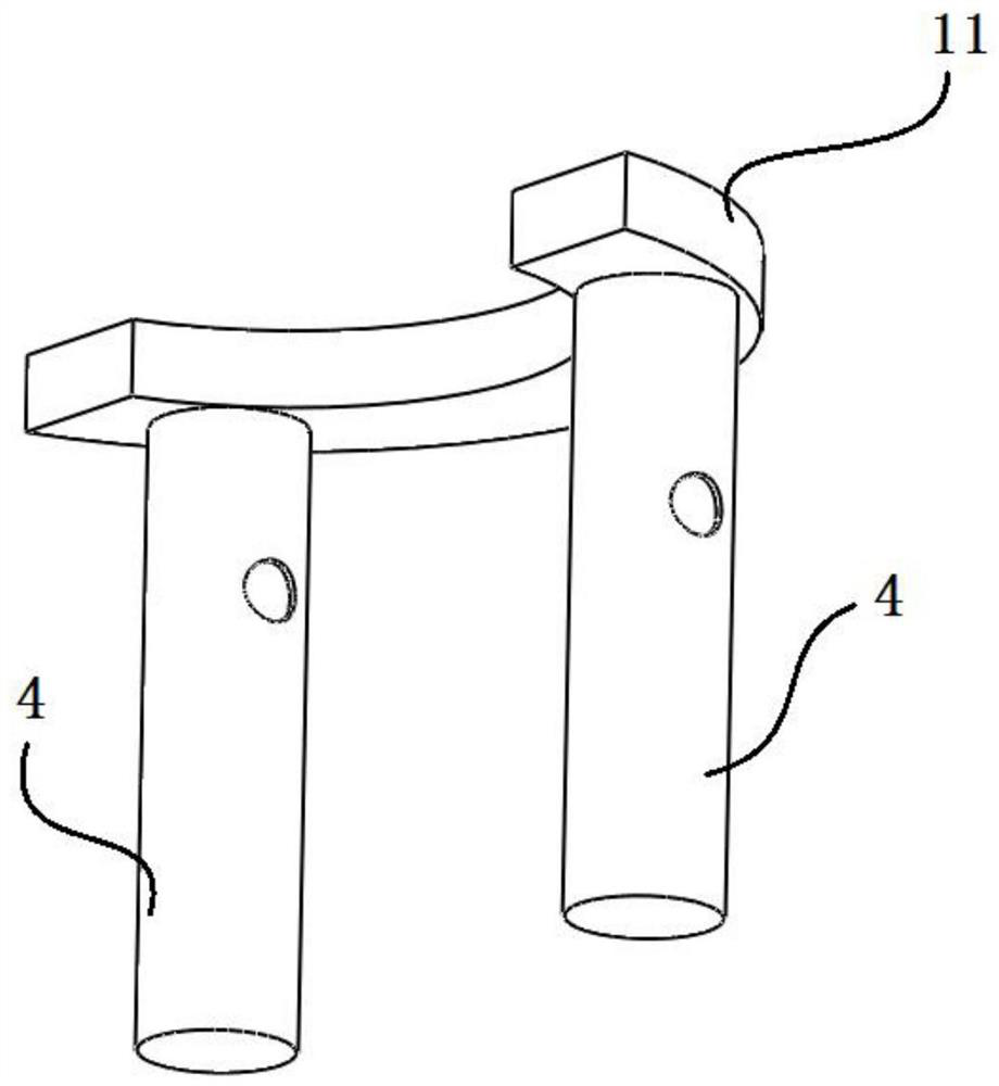 A root correction mechanism for shallow aquatic or moisture-loving plants