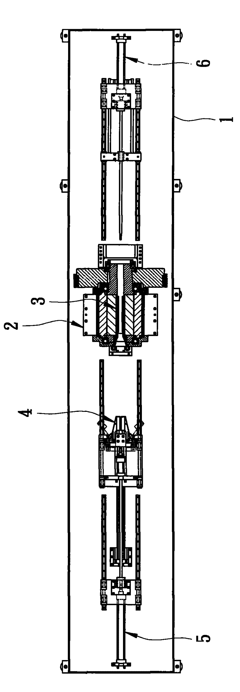 Pipe fitting processing forming machine and processing method thereof