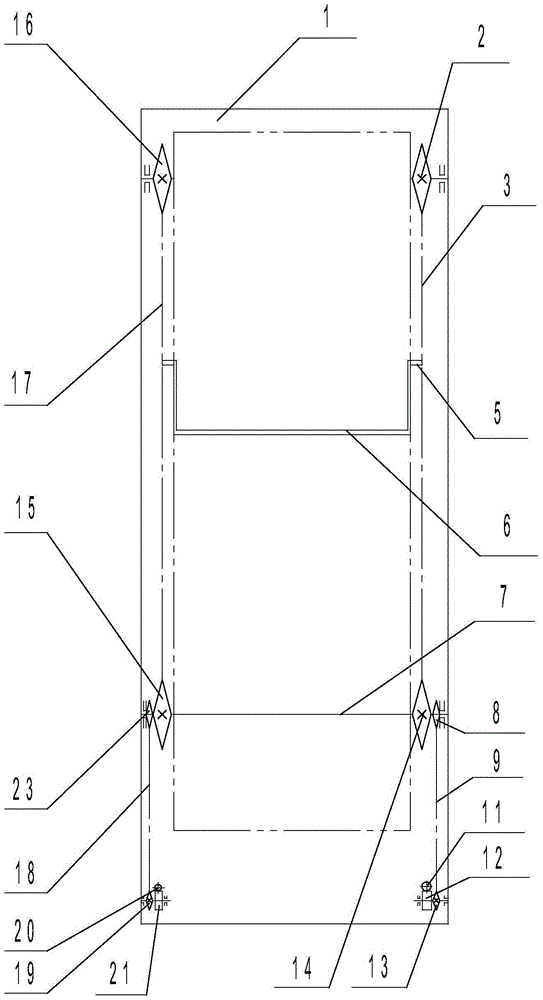 Automatic cycle bookcase and its control method