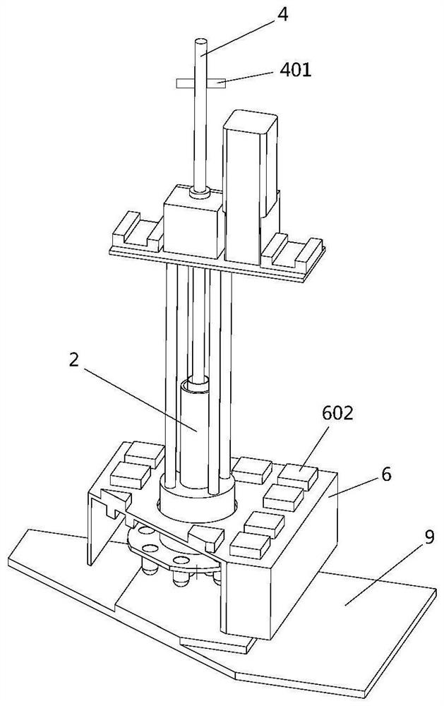 Quick forming device for ultra-high molecular weight polymer