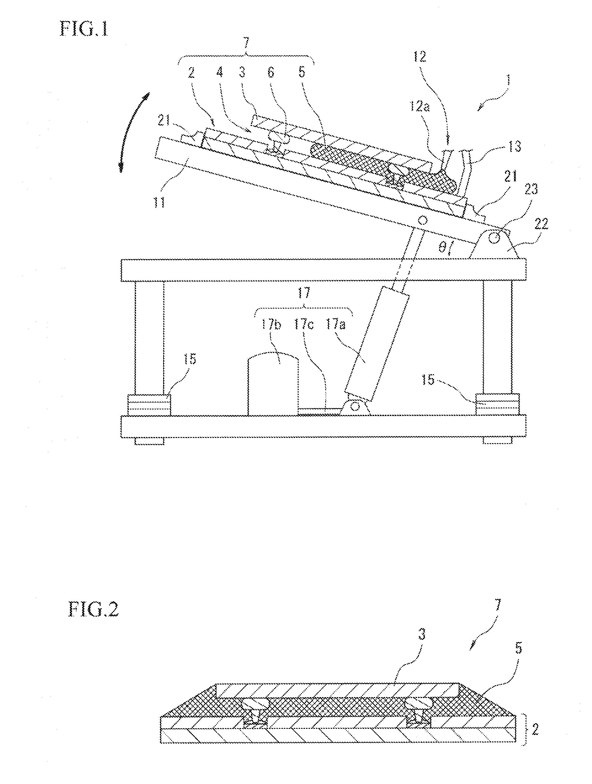 Resin filling apparatus, filling method, and method of manufacturing an electronic device