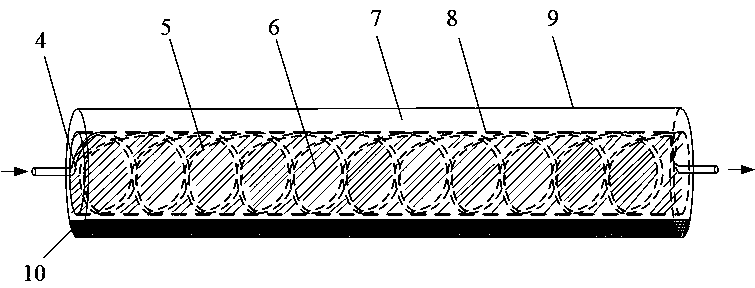 Multistage phase-change heat storage type solar heating and heating water supply system