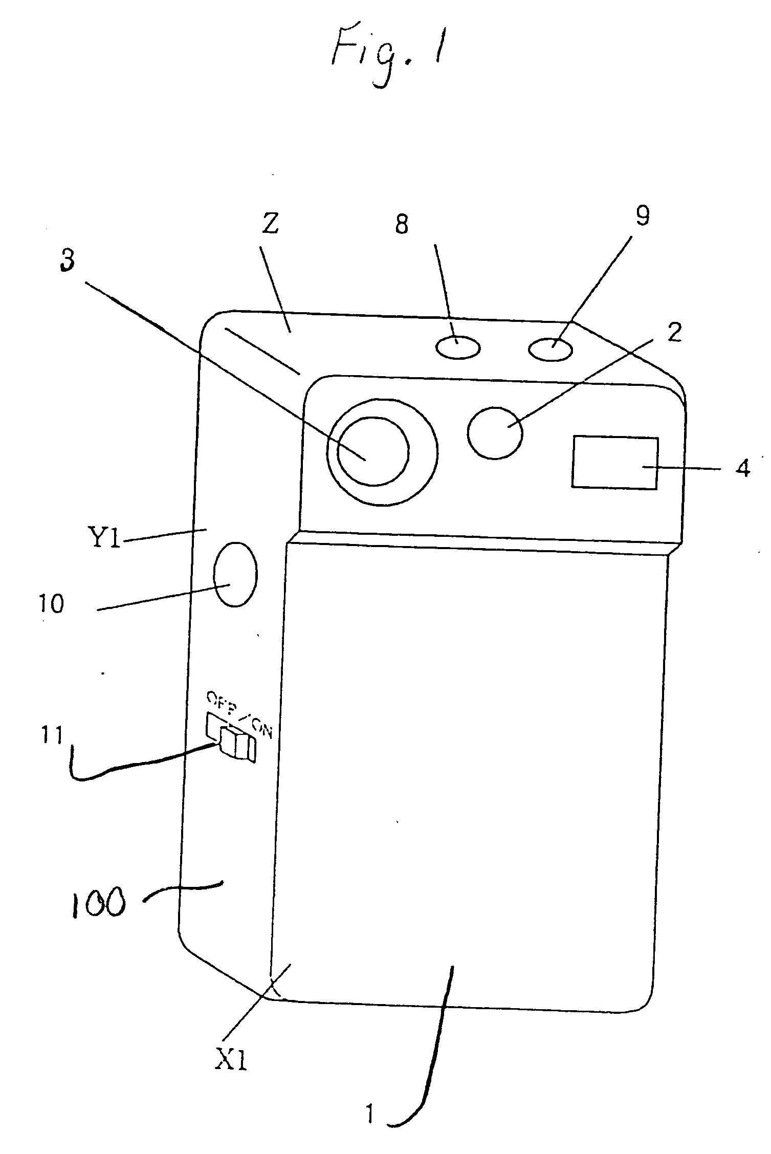 Information input apparatus having an integral touch tablet