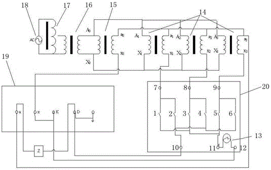 Wiring device for voltage transformer verification