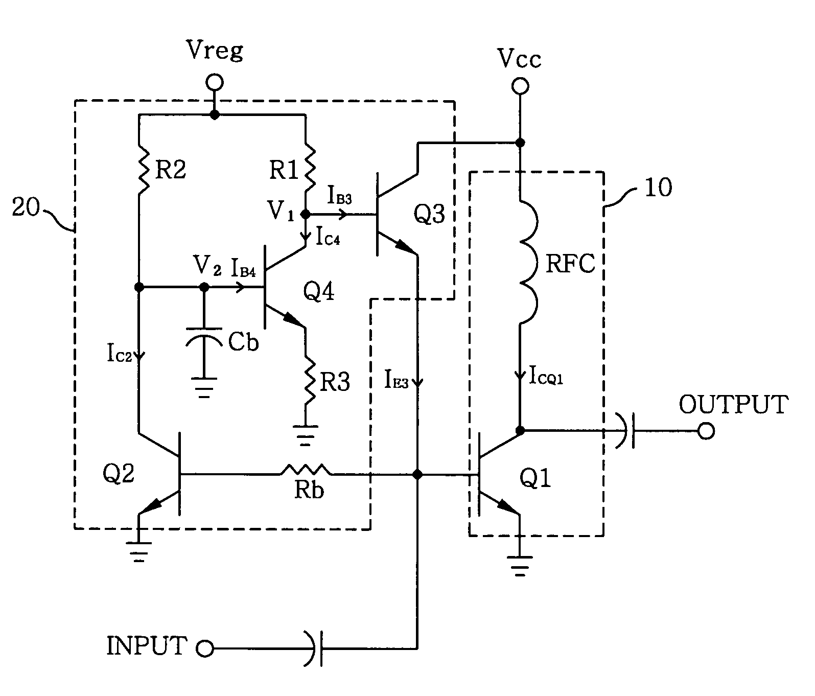 Adaptive bias circuit for a power amplifier