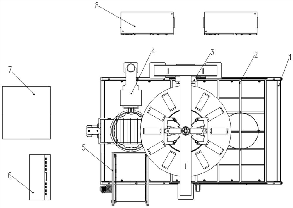 Wheel spring body forming equipment and forming method