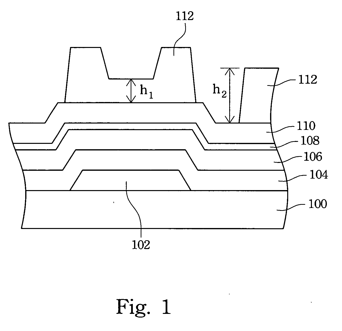 Method of manufacturing a thin film transistor matrix substrate