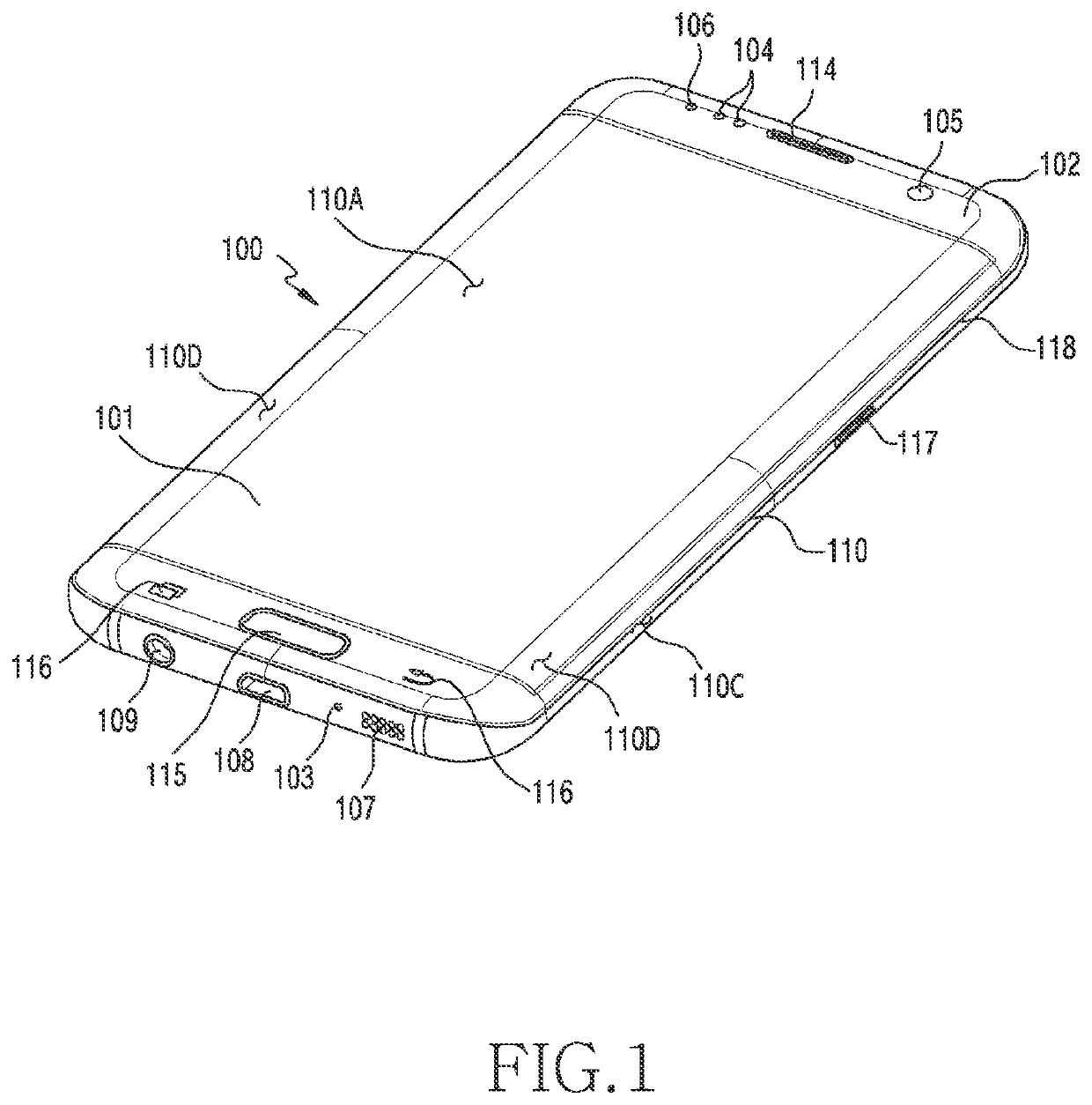 Overlapping printed circuit boards and electronic device including same