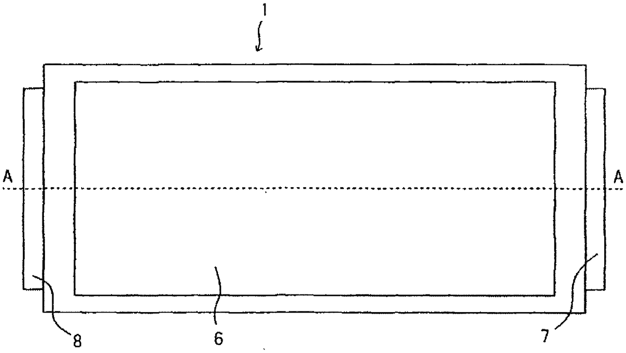 Electrochemical device electrode, electrochemical device, and manufacturing method for said electrode and said device