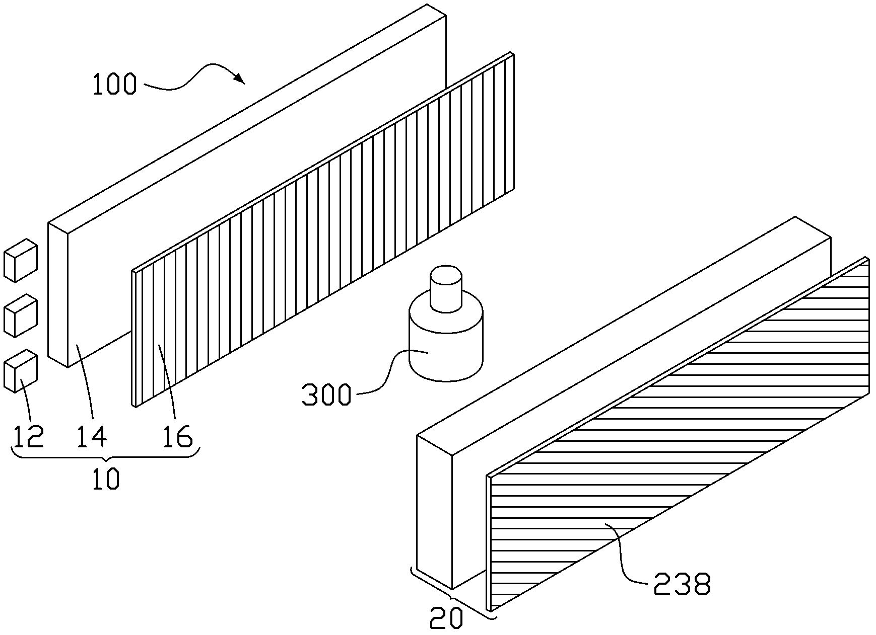 Transparent display device and electronic device applying transparent display device
