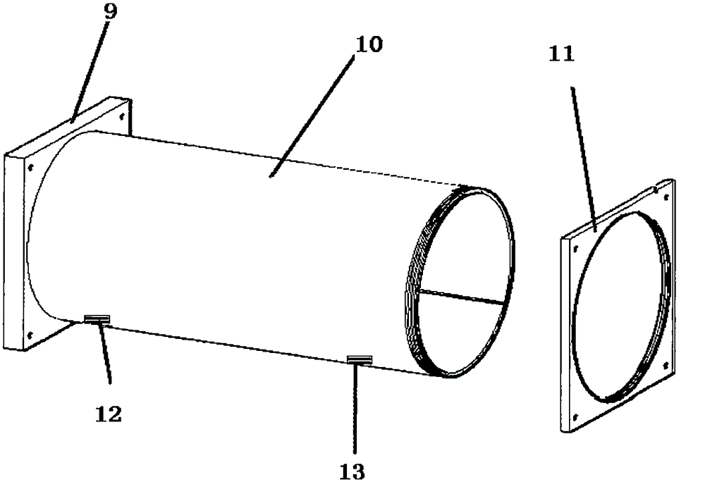 Multi-layer air cleaning device for air inlet pipeline of vehicle