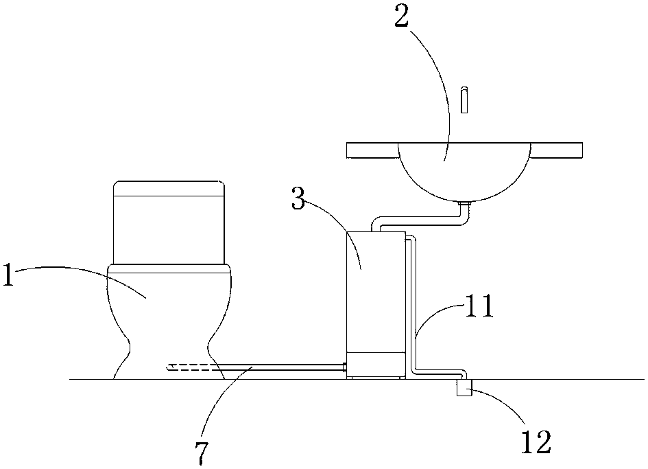 Intelligent kitchen and bath water economizer and operation method thereof
