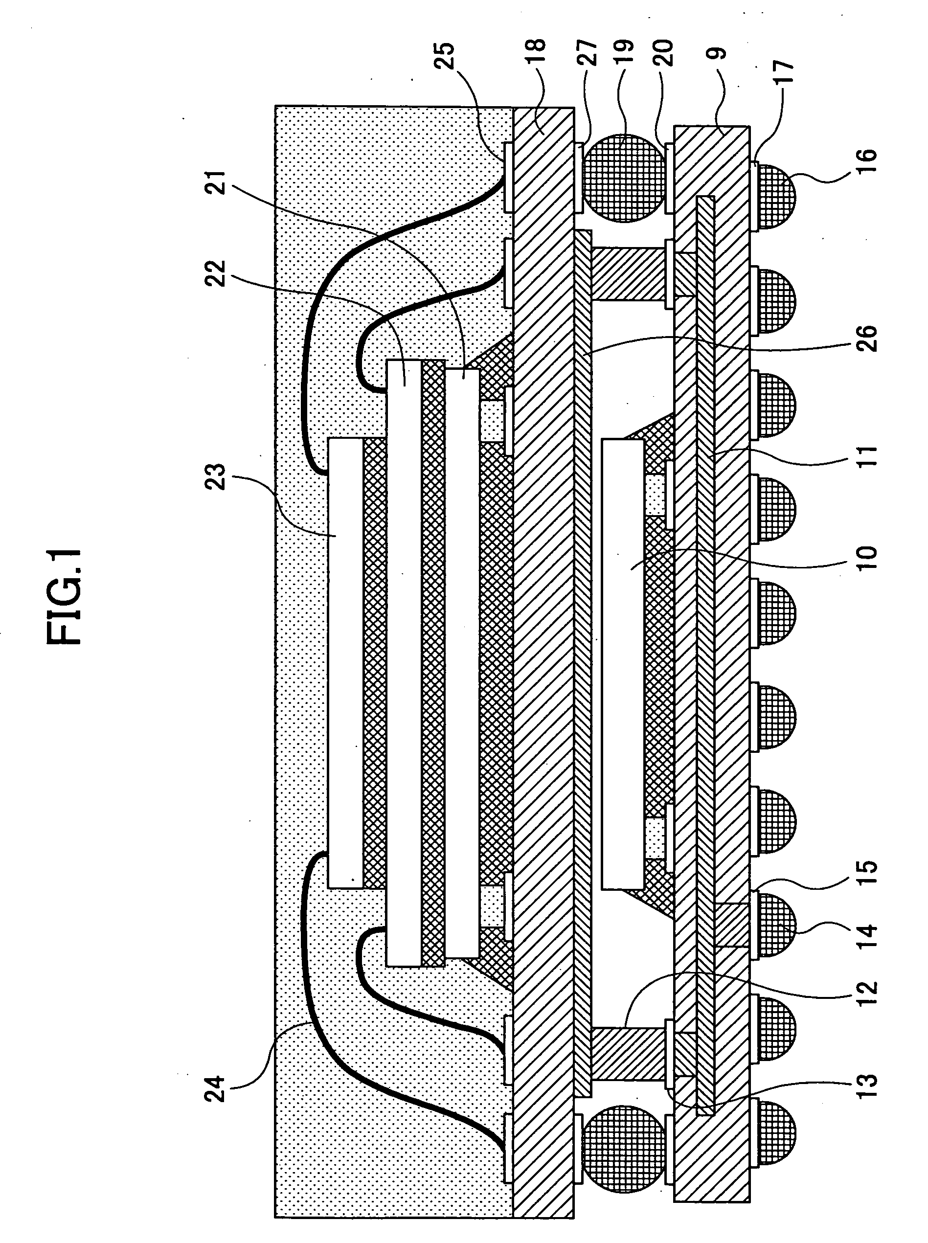 Stacked-type semiconductor device