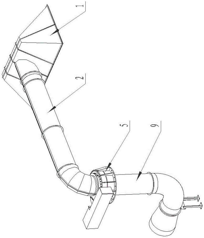 A rotary dust removal device