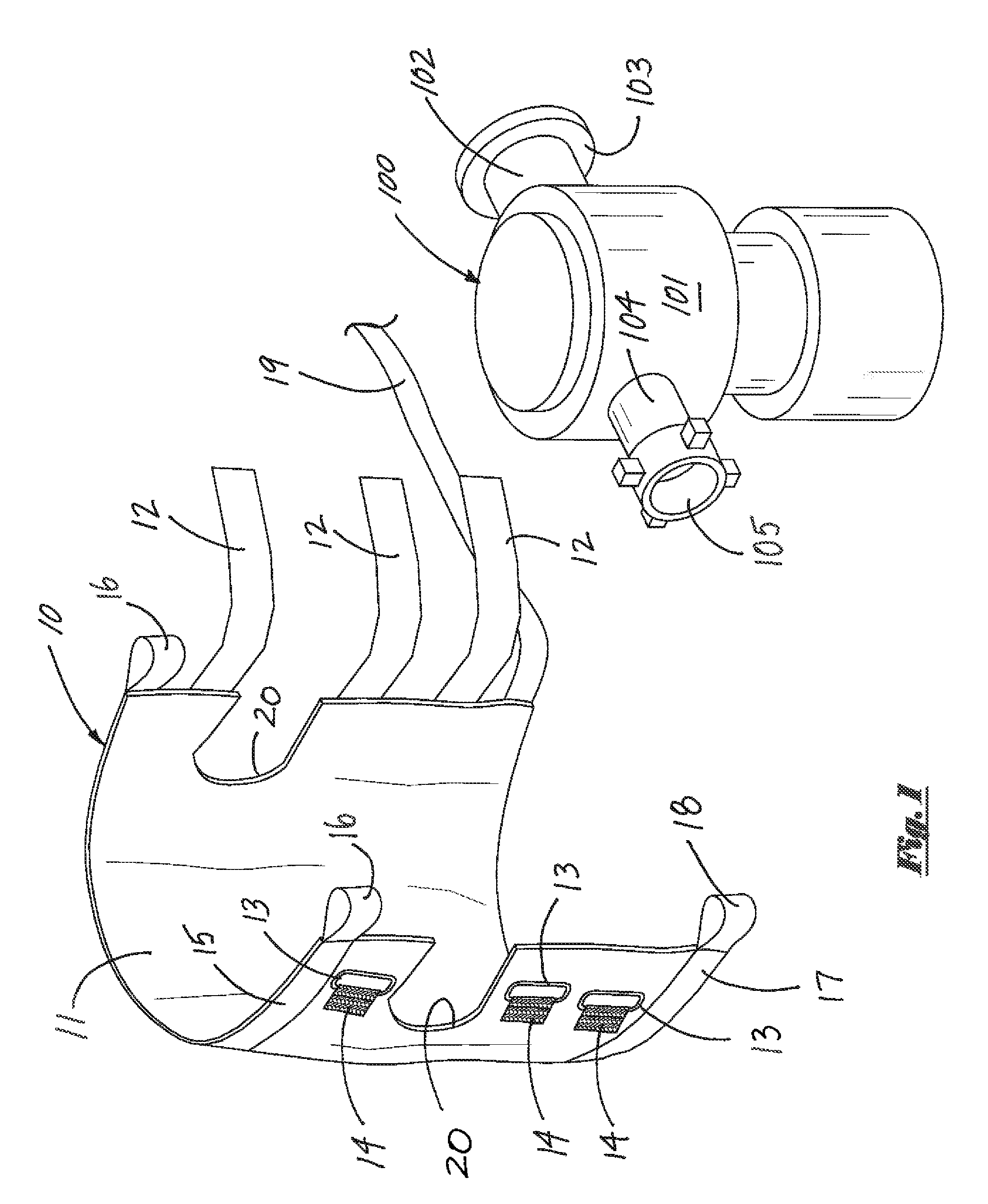 Method and Apparatus for Retaining Elevated Objects
