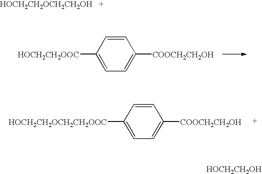 Method of deionizing solution yielded by polyester decomposition with ethylene glycol