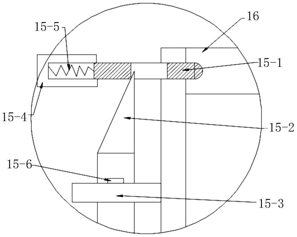 Reservoir garbage compression treatment device and control method thereof