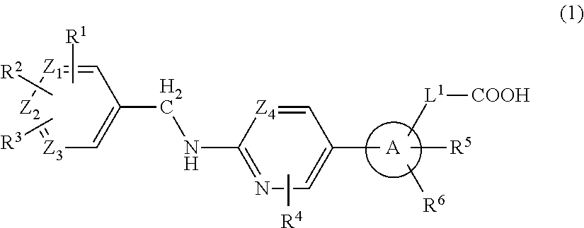 2-amino-pyridine and 2-amino-pyrimidine derivatives and medicinal use thereof