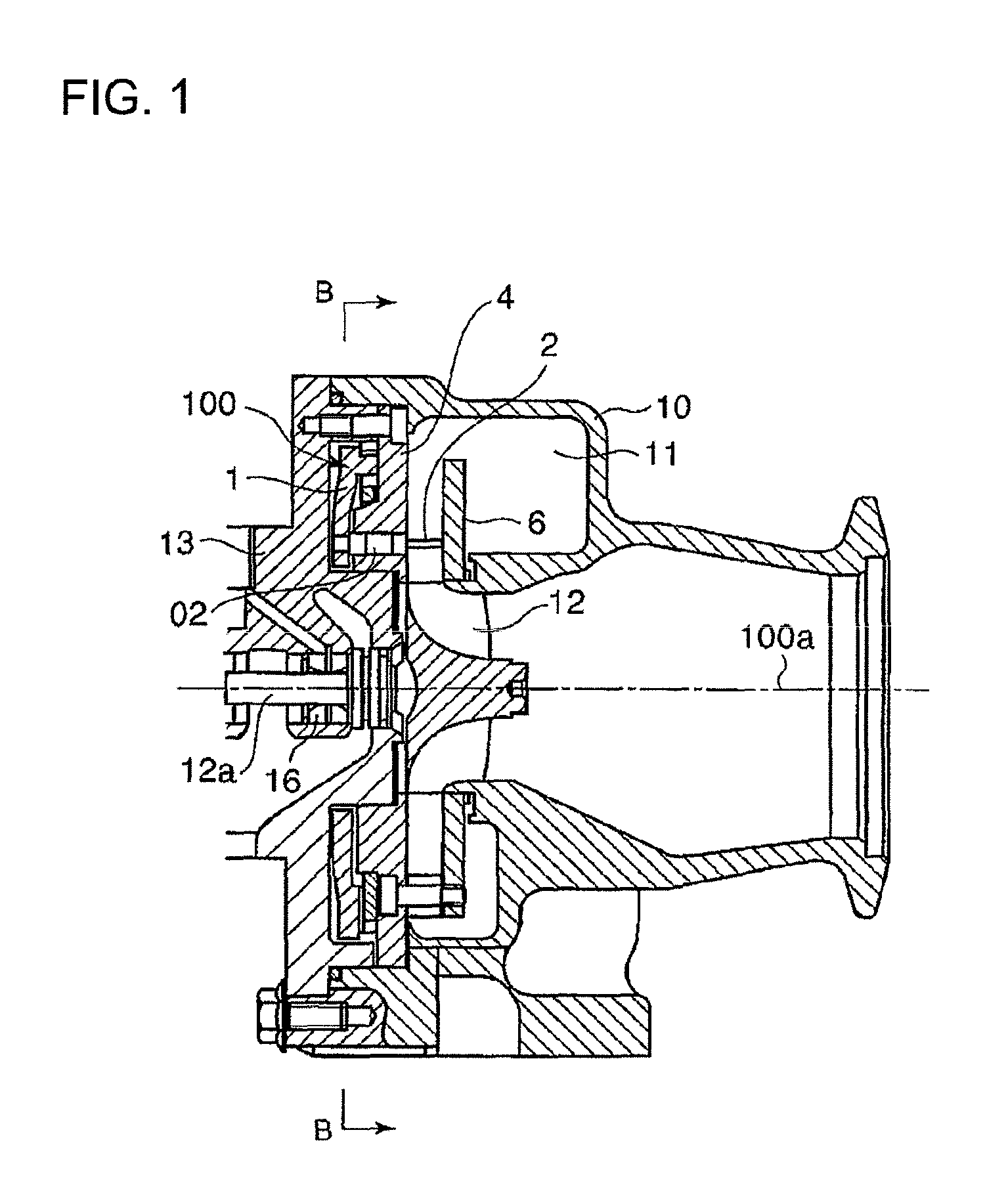 Variable-capacity exhaust turbocharger equipped with variable-nozzle mechanism