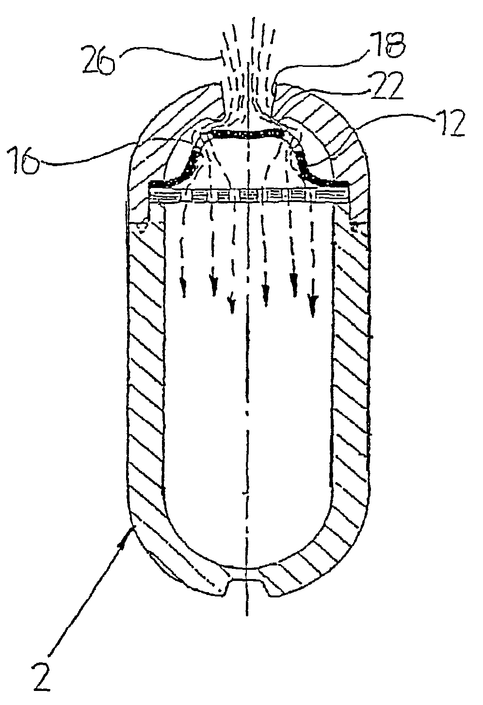 Sampling device and method for obtaining samples of internal body substances and method for producing a sampling device