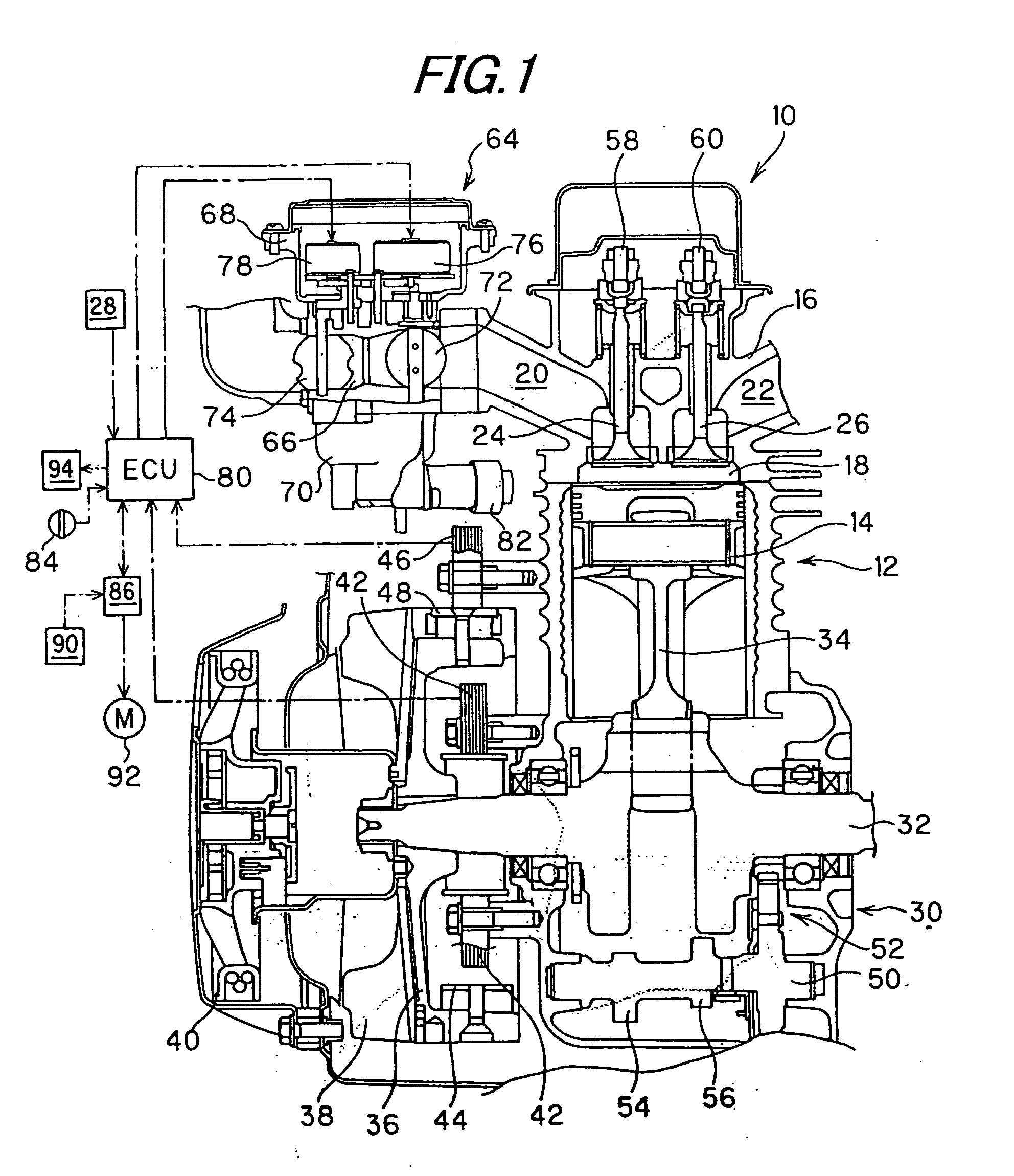 Coil failure detection system for general-purpose engine