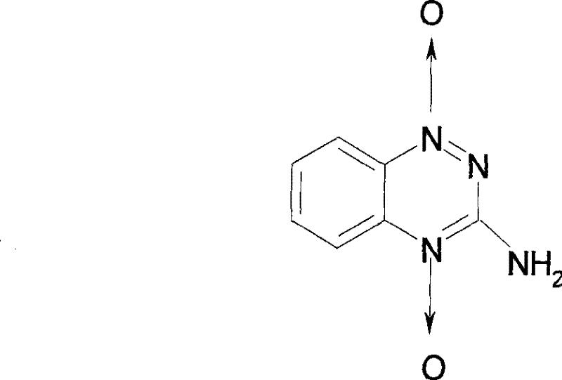 Tirapazamine parenteral hydrous preparation and preparation method thereof