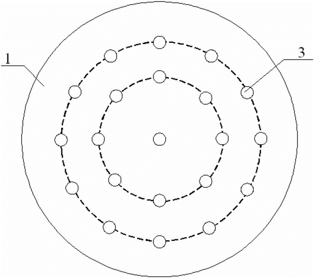 A stacked column type asphalt pavement energy harvesting device