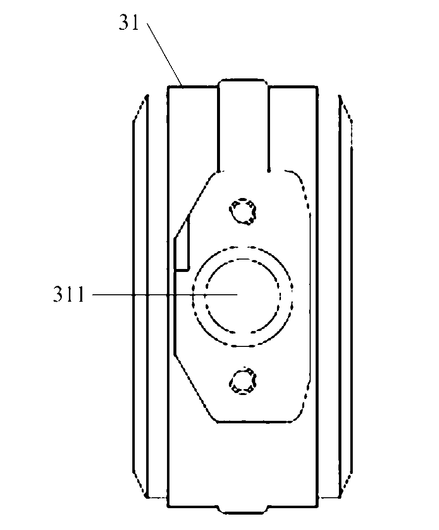 Pressure limiting and air leaking auxiliary brake valve device of zigzag channel