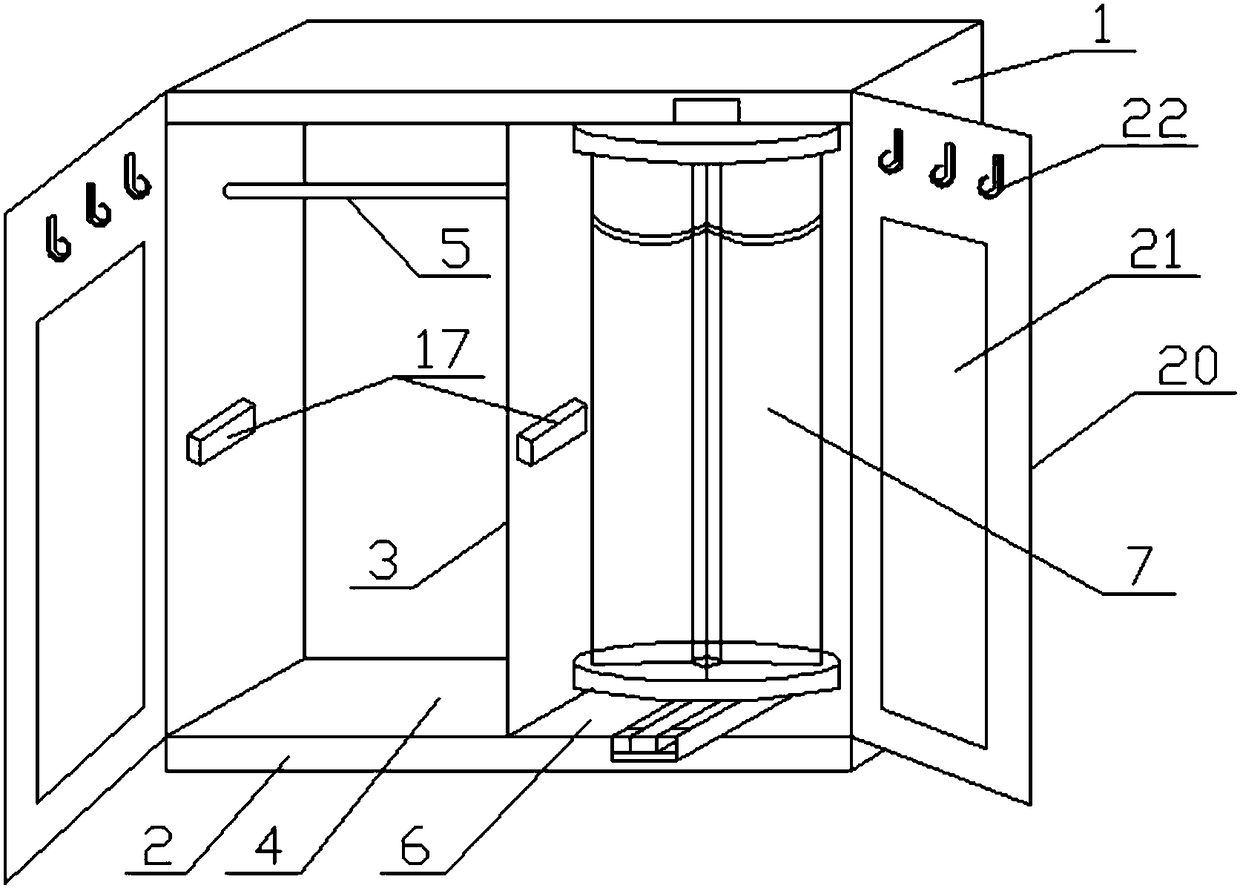 Domestic multifunctional wardrobe