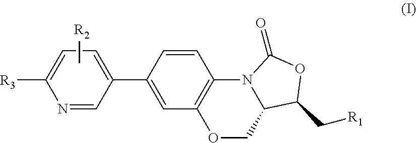 Benzoxazine oxazolidinone compound, preparation method and application thereof