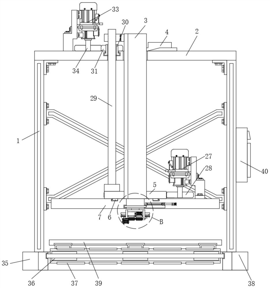 A stacking device with finishing mechanism for aluminum alloy homogeneity