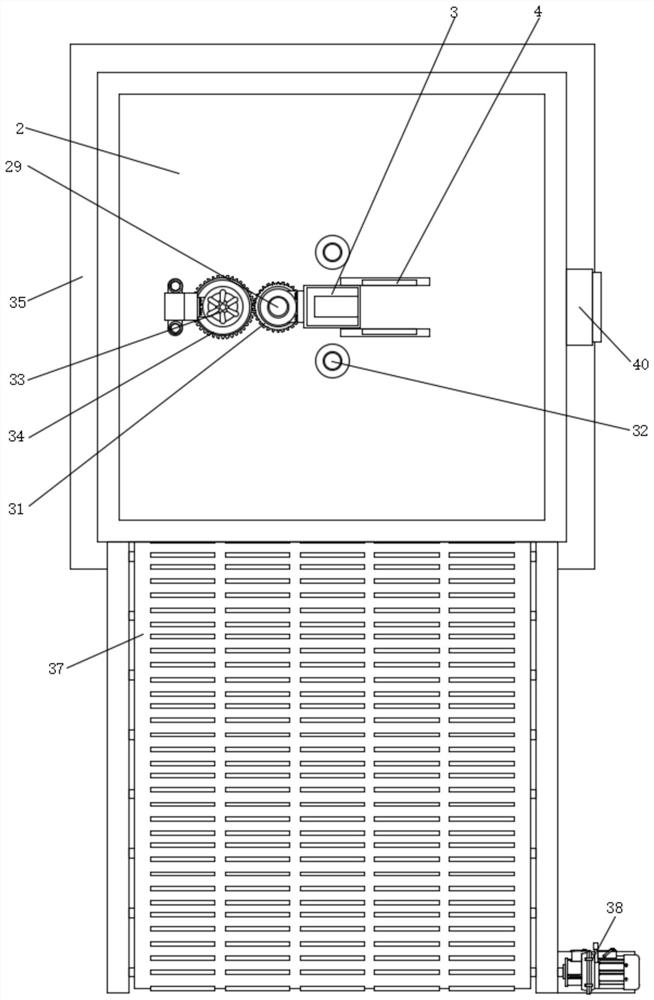 A stacking device with finishing mechanism for aluminum alloy homogeneity