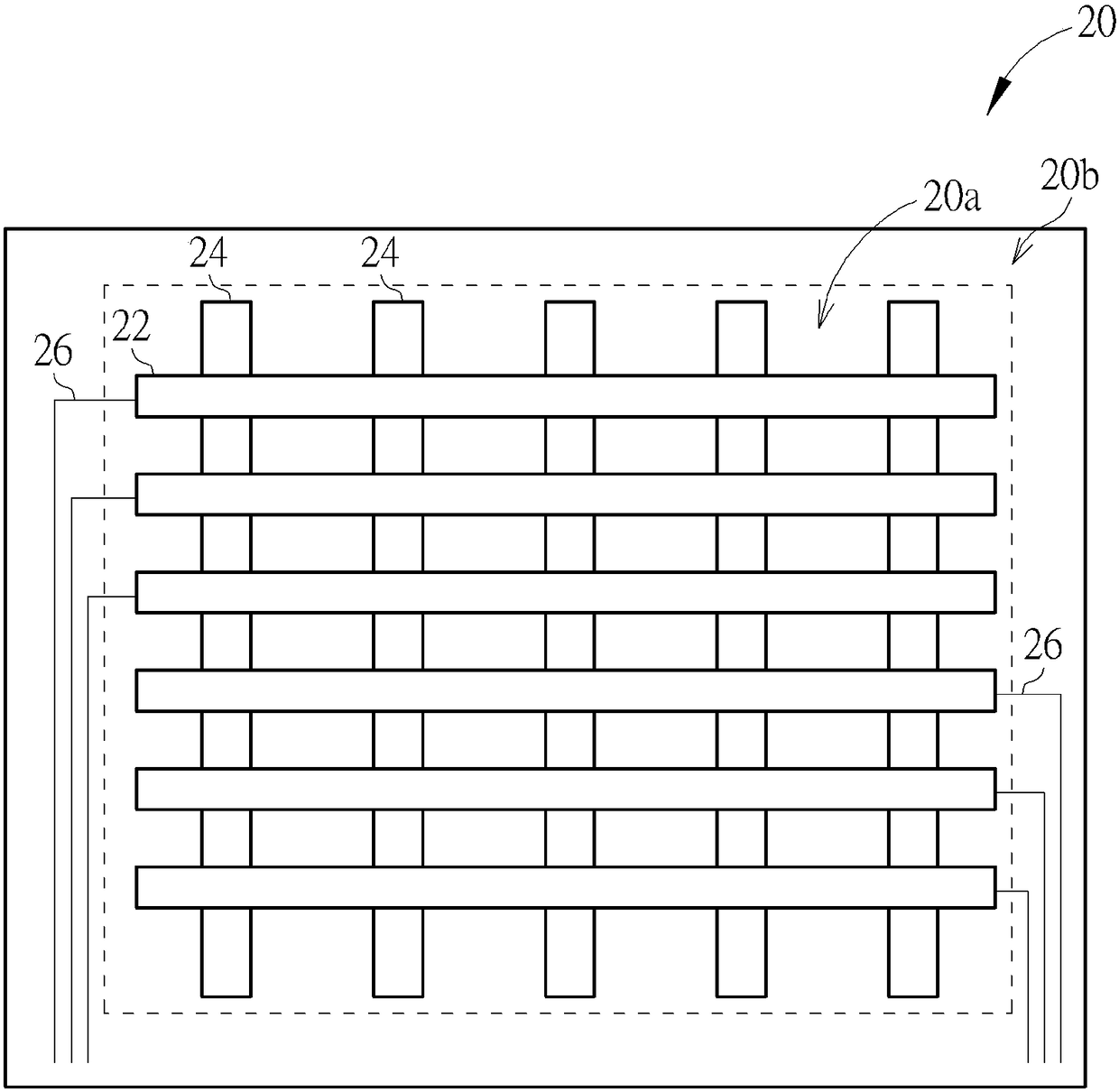 Double-layer mutual-capacitance touch panel