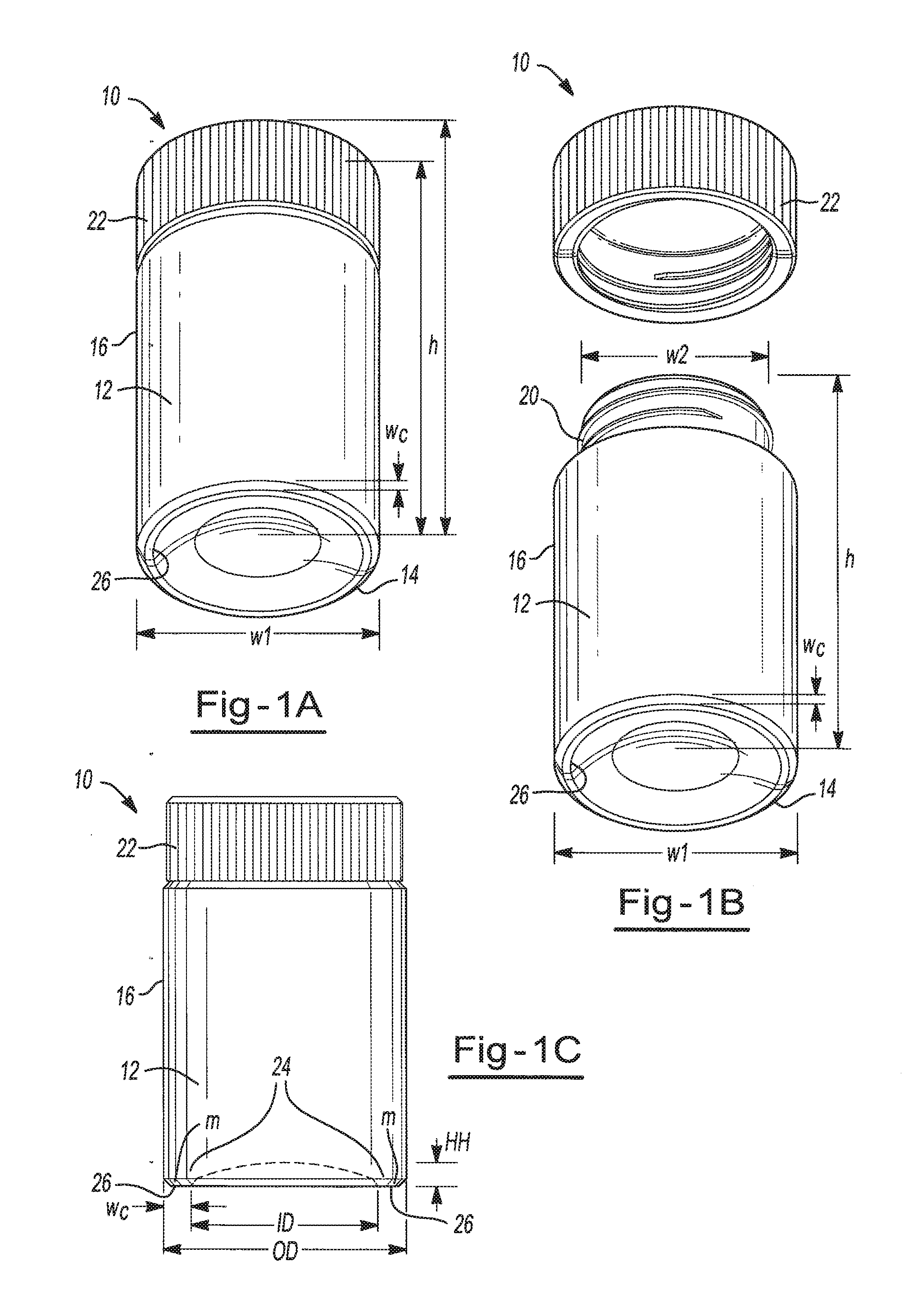 Method for screening blood using a preservative that may be in a substantially solid state form