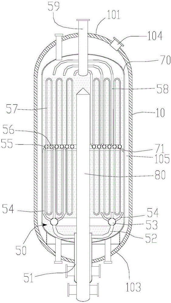 Methanol synthesis reaction system and methanol synthesis reaction method