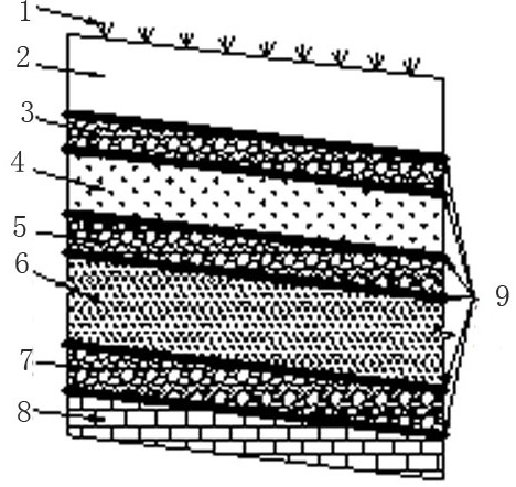 Odor adsorption material for refuse landfill, adsorption system and preparation method