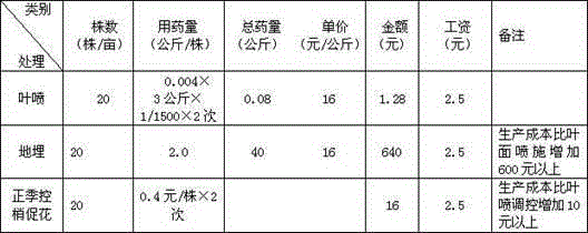 Near-season mature period regulation and control method for longan