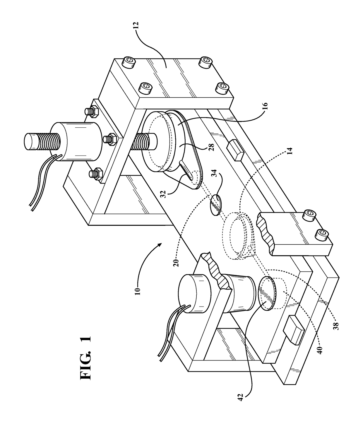 Disposable, fluid actuated, mechanically driven point-of-care invitro-diagnostic apparatus and method of performing a point-of-care invitro-diagnostic test