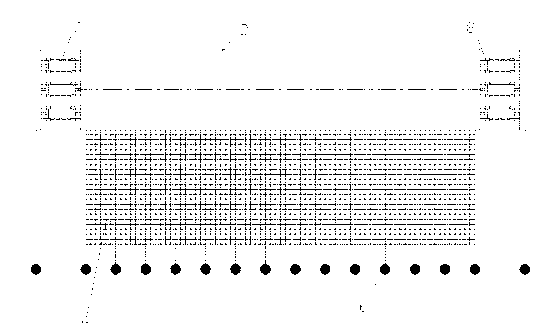 Floating bulwark with flexible structure