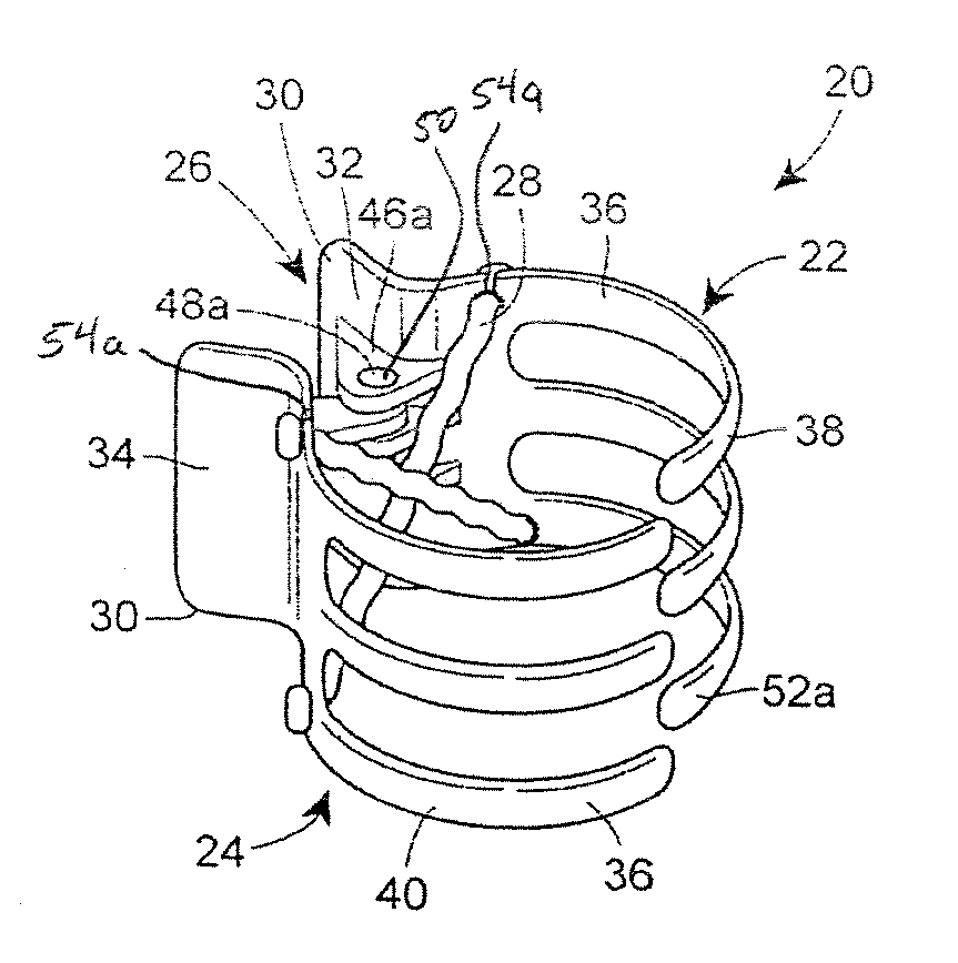 Hair Retaining Clip with Elastic Biasing Member