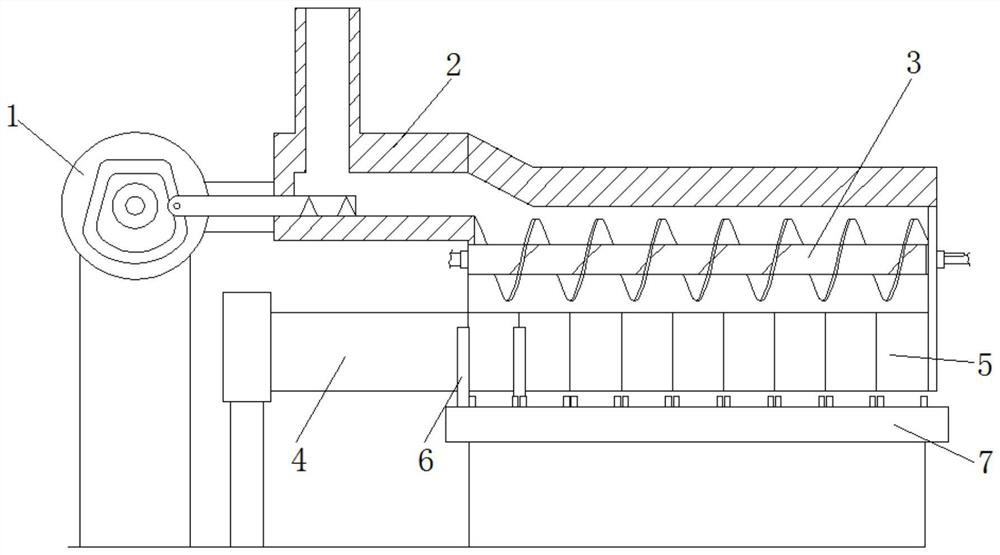 Non-setting adhesive label die cutting device with convenient operation performance